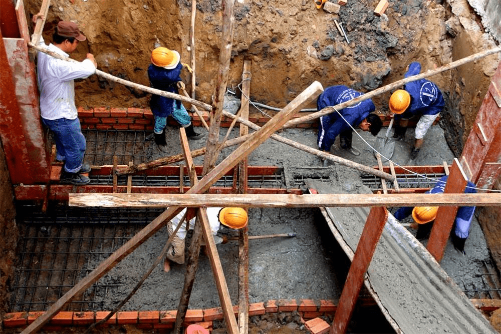 Ưu điểm khi xây nhà mùa mưa 