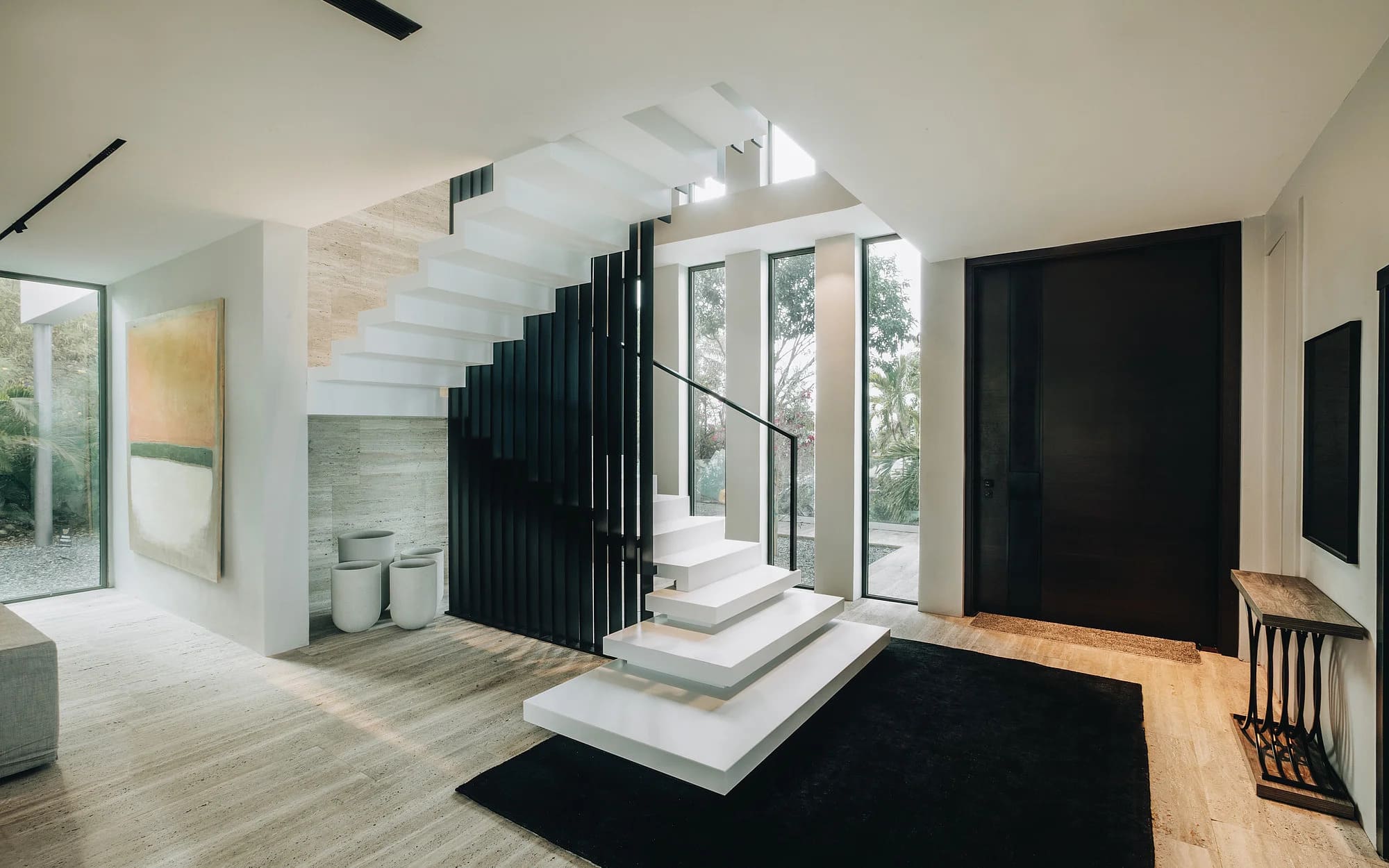 Vách ngăn cầu thang CNC 