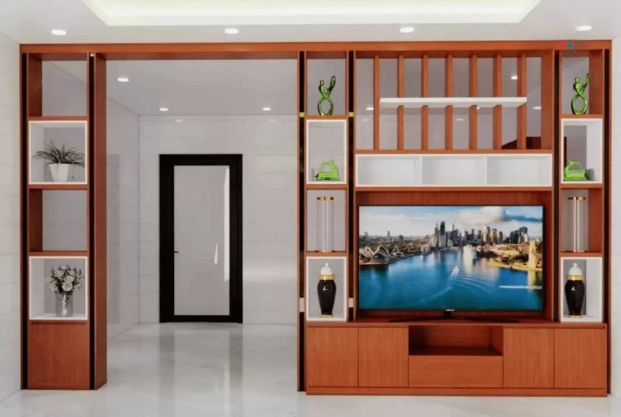 Vách ngăn trang trí phòng khách đẹp giá rẻ