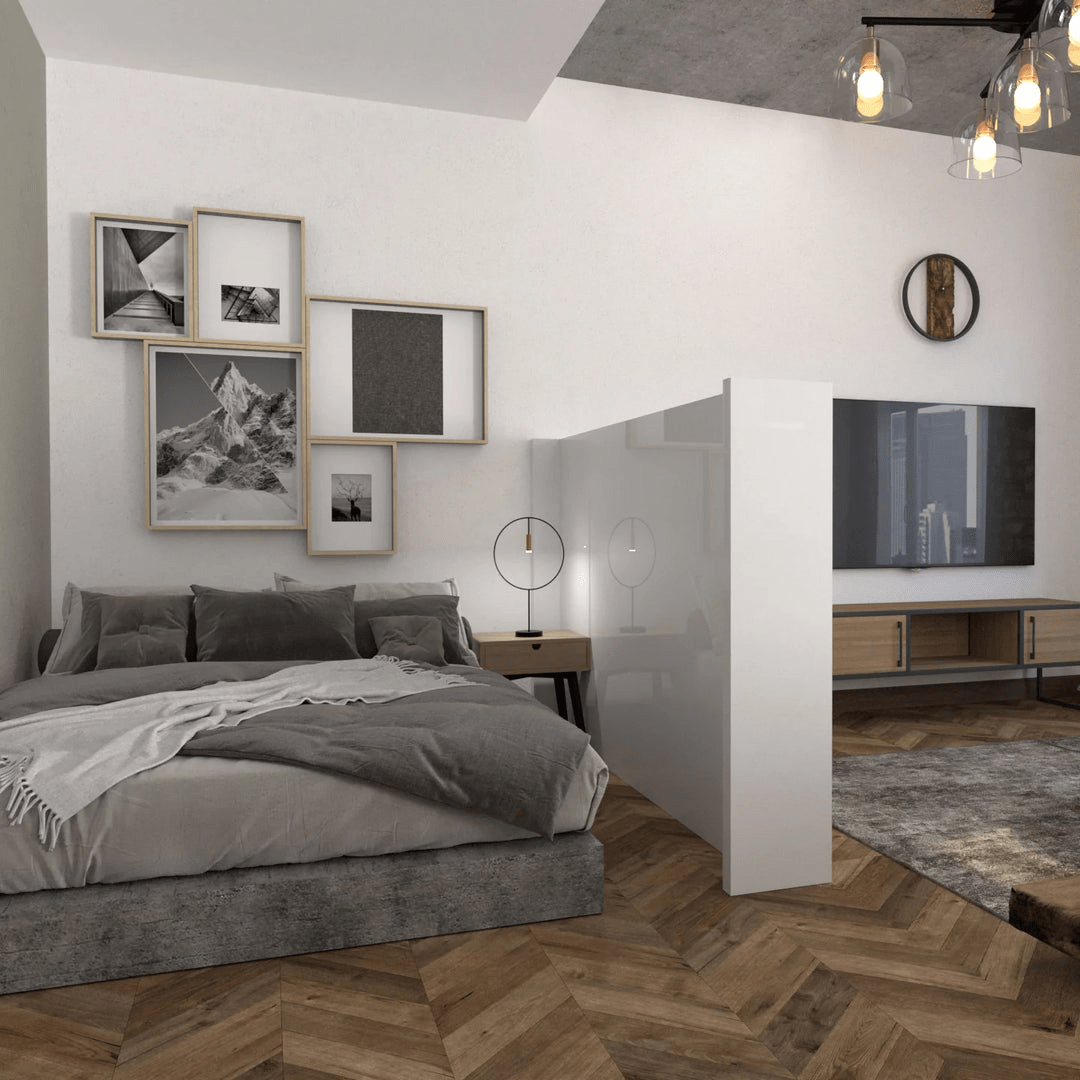 Vách ngăn phòng ngủ tấm bê tông nhẹ