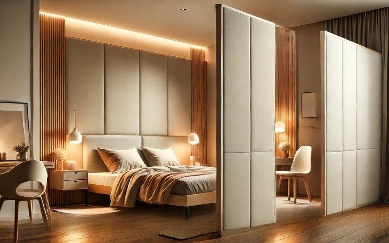 Vách ngăn phòng ngủ bằng xốp XPS độ bền không cao, dễ hỏng