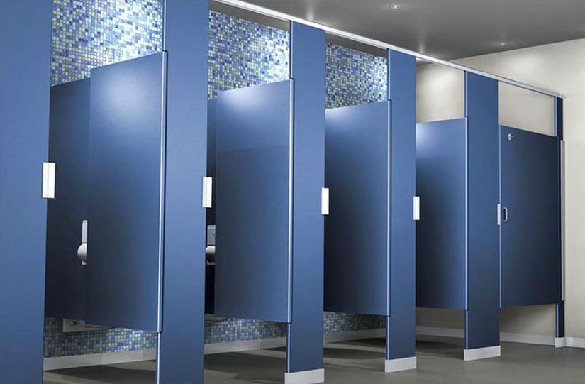 Phân loại vách ngăn vệ sinh Compact HPL