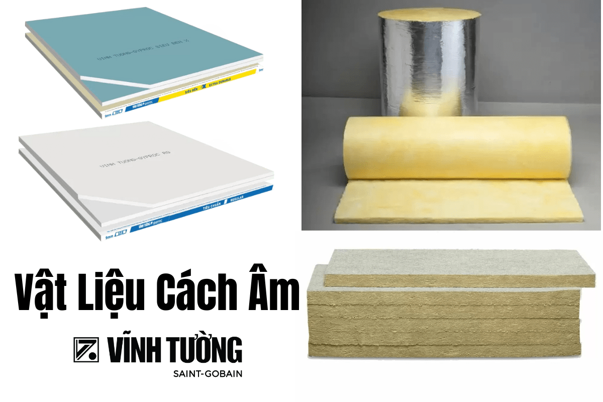 vật liệu làm phòng cách âm hiệu quả, tốt nhất hiện nay