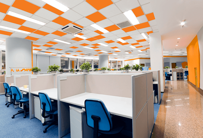 vật liệu tiêu âm tấm sợi đá phá cách Trần hút âm phá cách cho phòng tự học