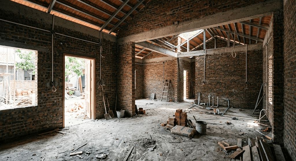 Xây dựng phần thô vững chắc là nền tảng quan trọng quyết định tuổi thọ công trình