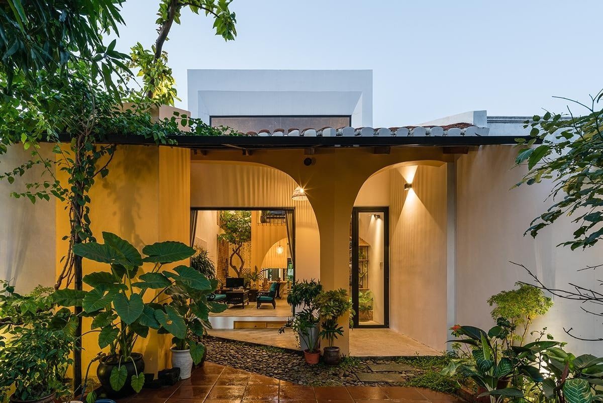 xây dựng nhà cấp 4 khoảng 150 triệu có sân vườn nhỏ đẹp