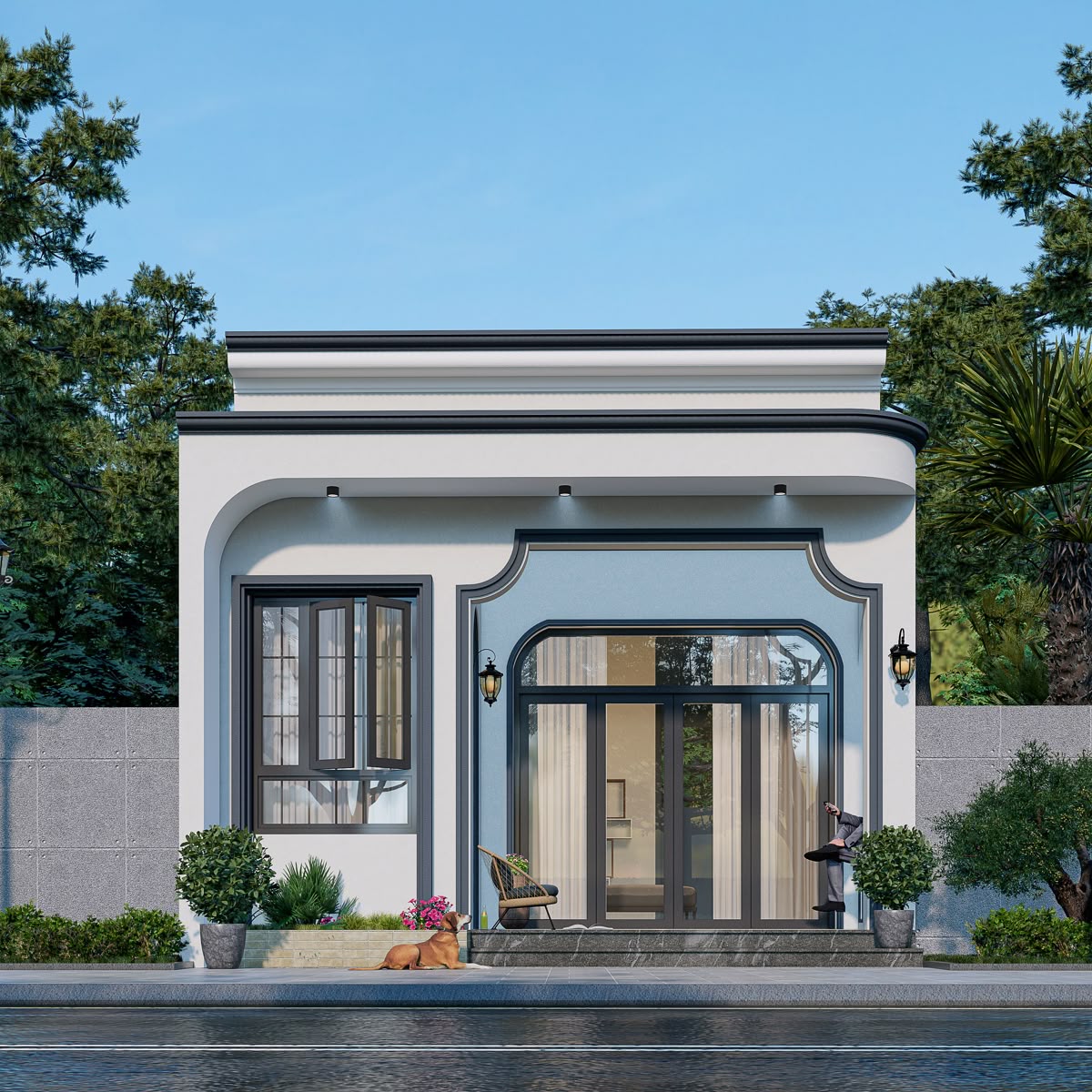 xây nhà cấp 4 2 phòng ngủ giá 200 triệu 