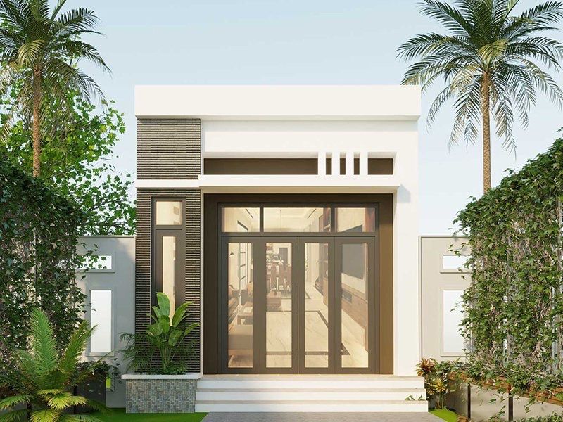 nhà cấp 4 nhà ống trọn gói 200 triệu