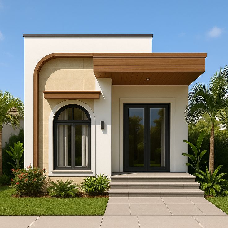 nhà cấp 4 phong cách hiện đại trọn gói giá 200 triệu