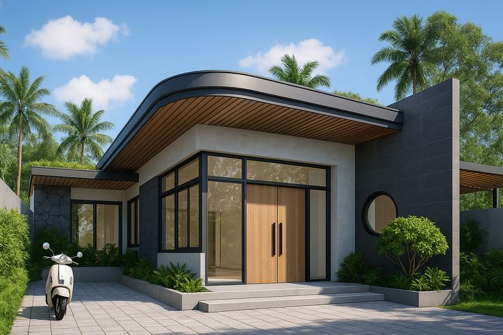 xây nhà cấp 4 diện tích 5x20 200 triệu trọn gói