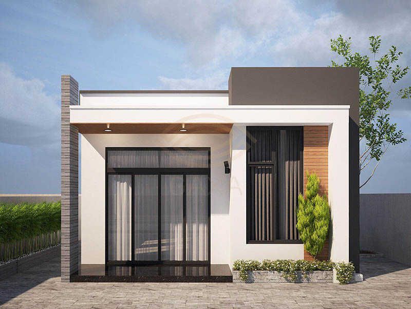 xây nhà cấp 4 trọn gói 200 triệu 3 phòng ngủ 