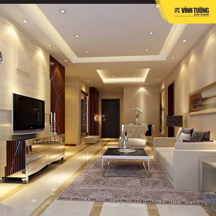 Mẫu trần thạch cao đẹp